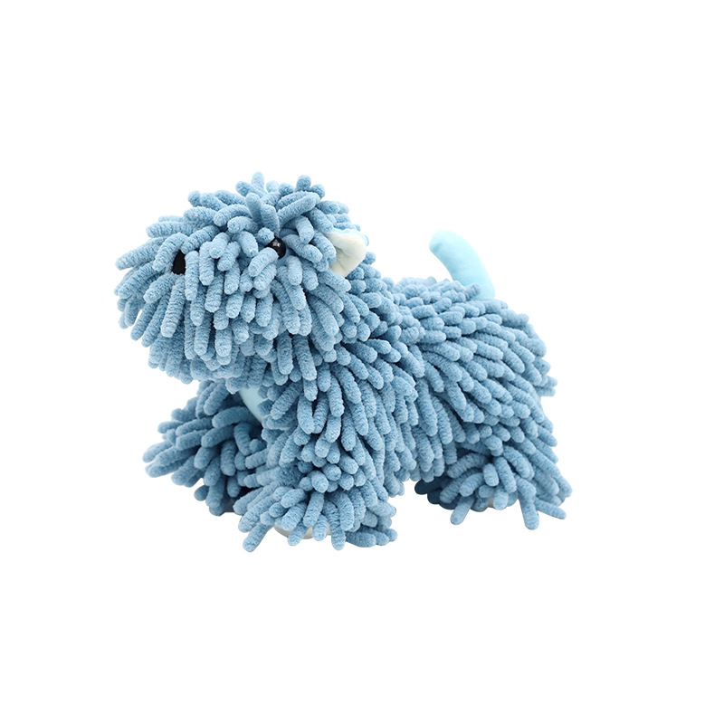 Cute Dog Shaped Hand Towel Super Soft Chenille Bathroom & Kitchen Towel