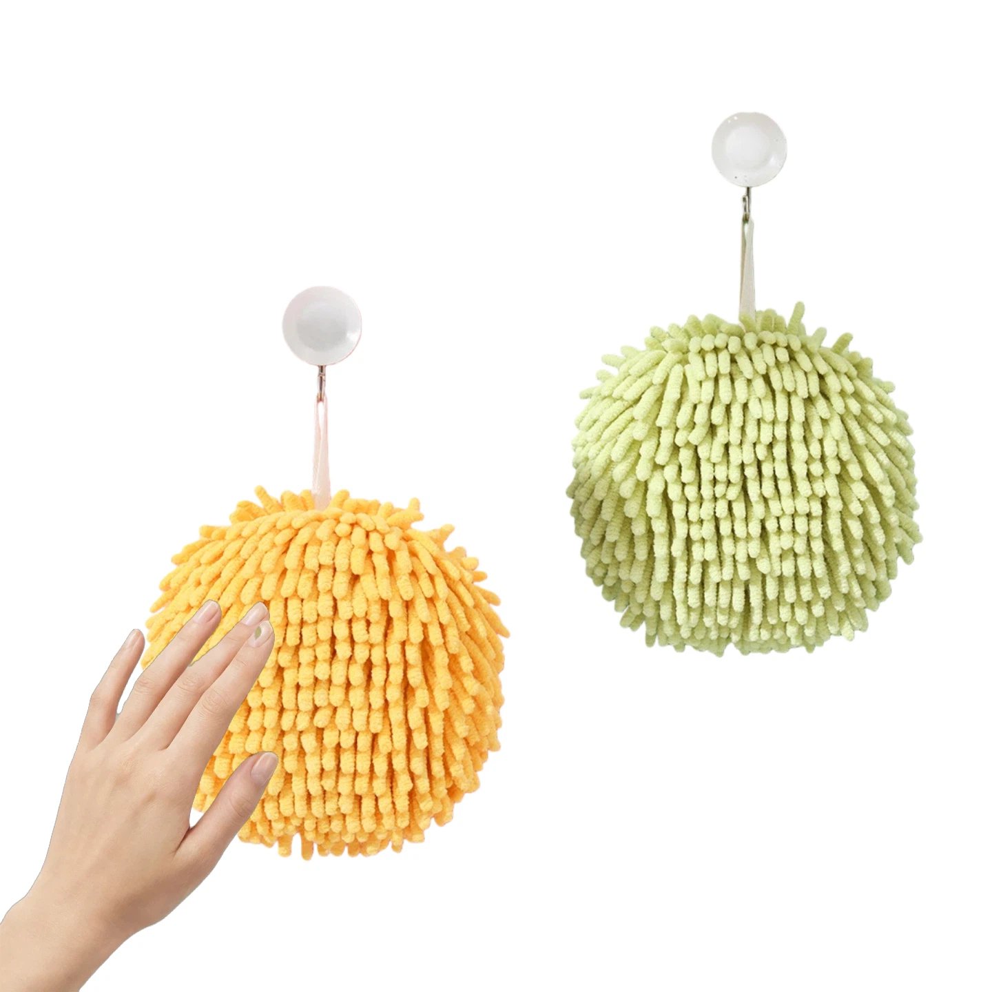 Chenille Ball Towels
